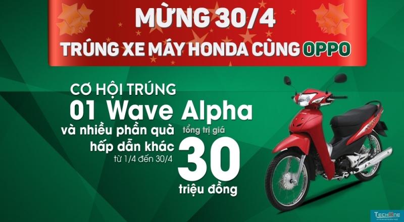 Chương trình khuyến mãi 30/4 - 1/5/2017 của Techone