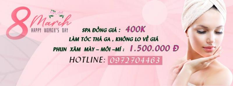 Chương trình khuyến mãi 8/3 của Ngọc Anh Hair & Spa