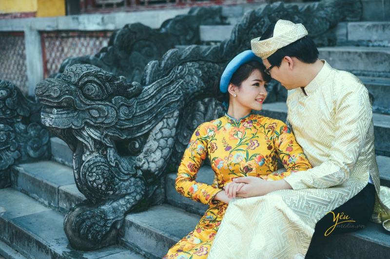 Ảnh chụp tại Hoàng Thành Thăng Long (Nguồn: yeumedia.vn)