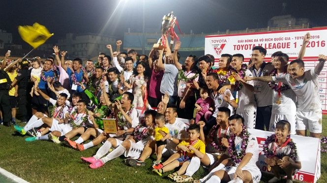 Chức vô địch V-League lần thứ 3 của đội bóng thủ đô.