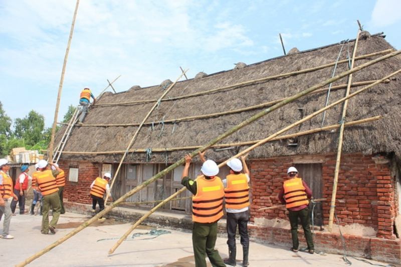 Gia công công trình nhà ở để phòng chống bão lũ
