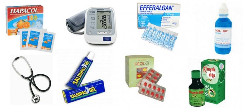 Một số loại thuốc cơ bản cần thiết