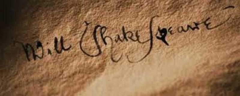 Chữ ký trên di chúc của William Shakespeare
