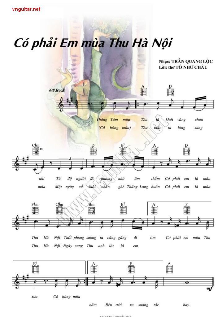 Có phải em mùa thu Hà Nội