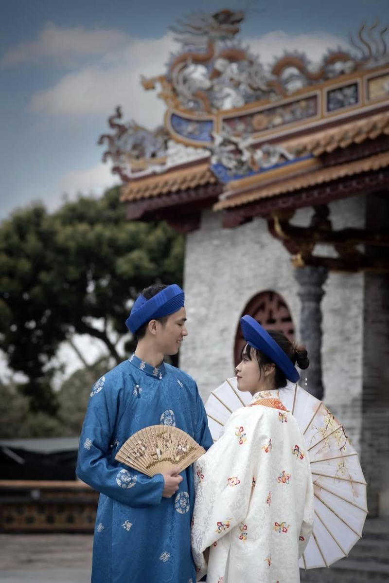 Cổ Phục Cung Đình Huế - Áo Dài Quỳnh Anh
