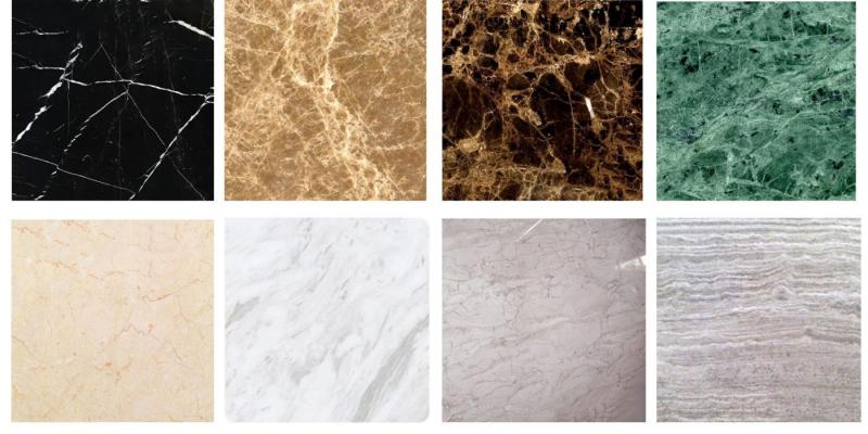 Một số mẫu đá marble tại cửa hàng