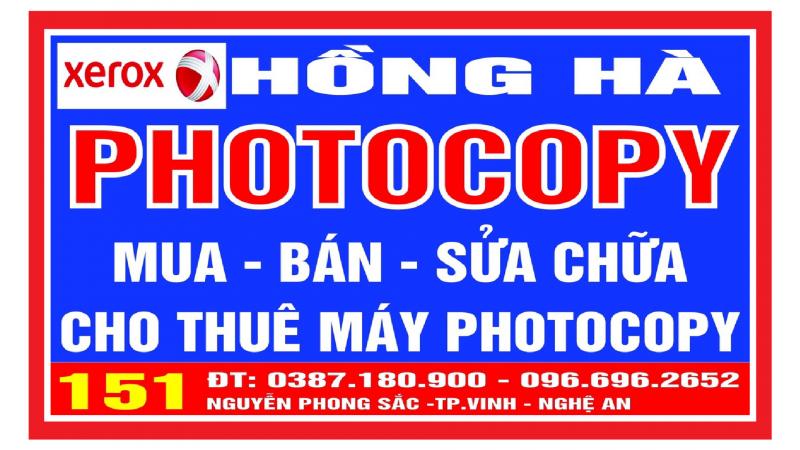 Cơ sở phô tô Hồng Hà