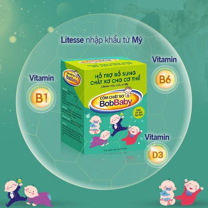 Cốm chất xơ BobBaby
