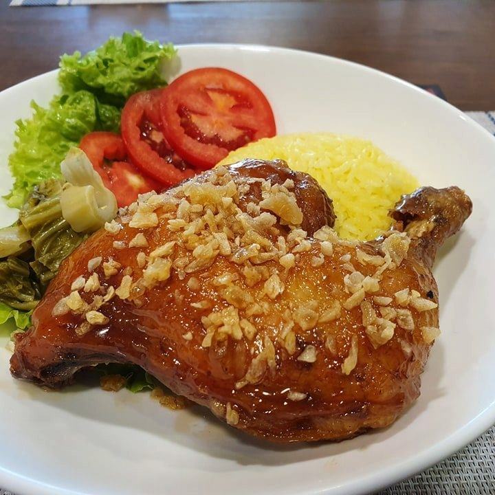 Cơm gà xối mỡ Huy Cường 6