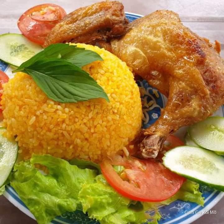 Cơm Gà Xối Mỡ Thạch Lam