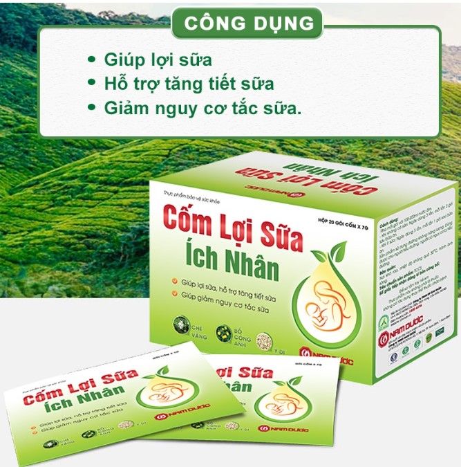 Cốm lợi sữa Ích Nhân