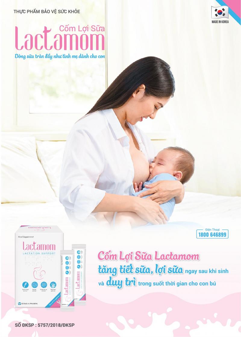 Cốm Lợi Sữa Lactamom