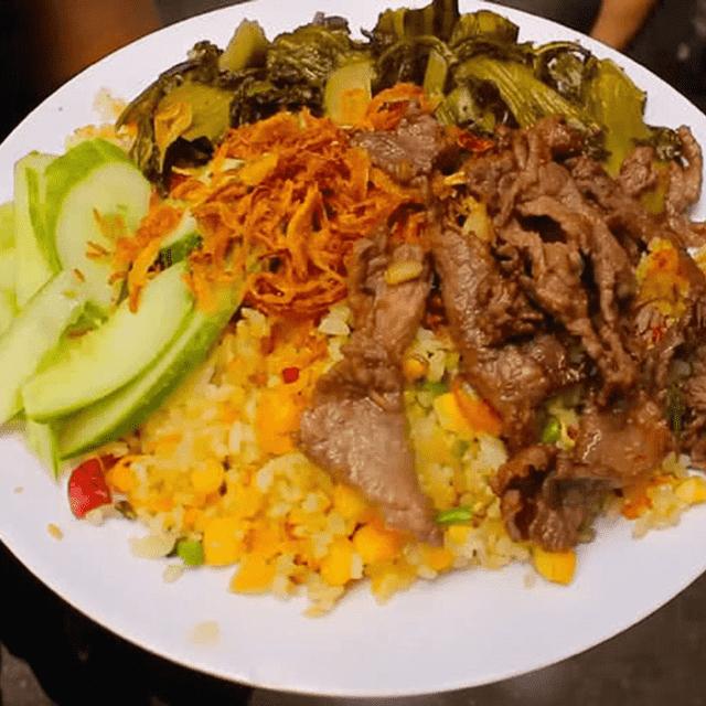 Cơm rang Khải Béo
