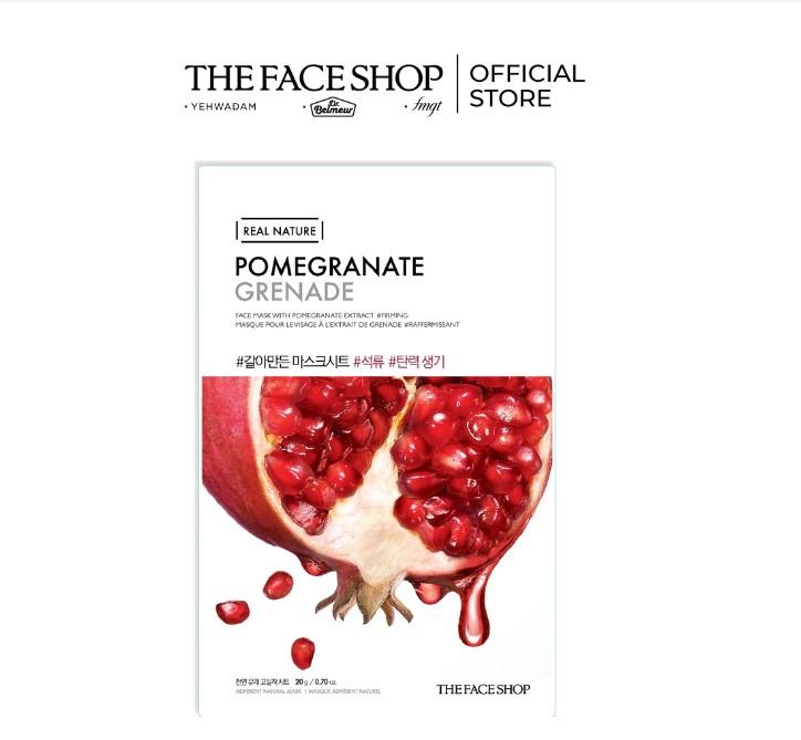 Combo 22 miếng mặt nạ TheFaceShop Real Nature