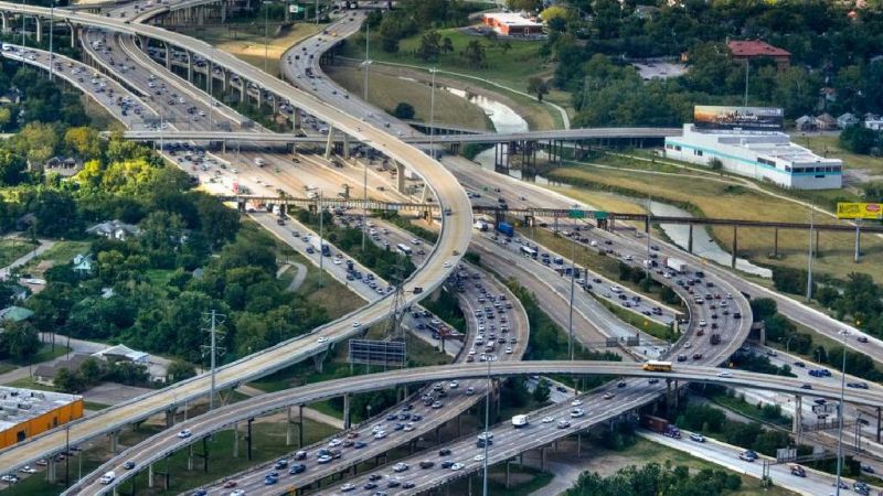 Con đường rộng nhất thế giới - Katy Freeway