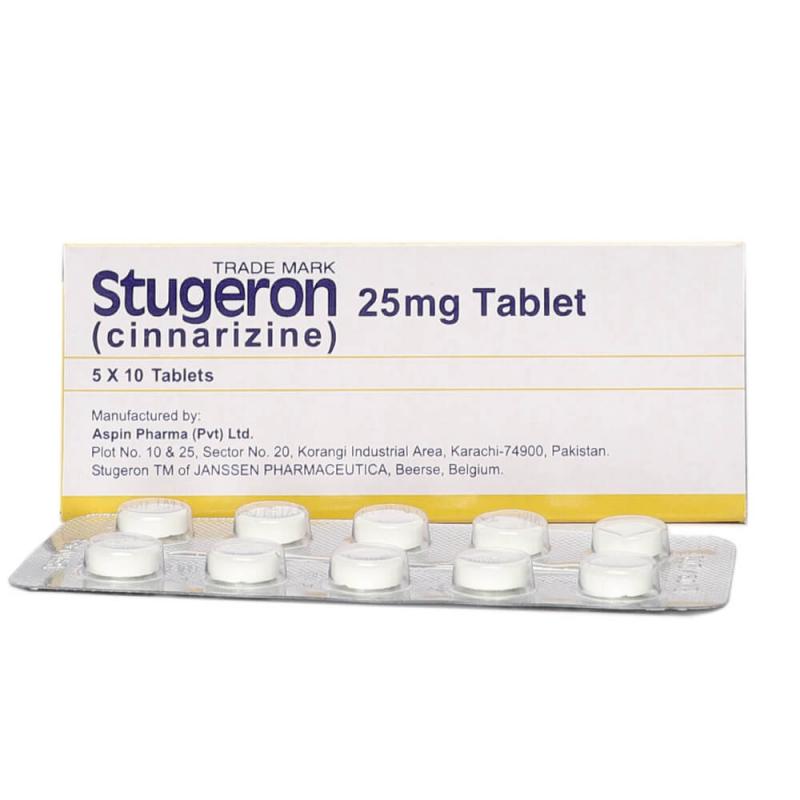 Công dụng của Stugeron