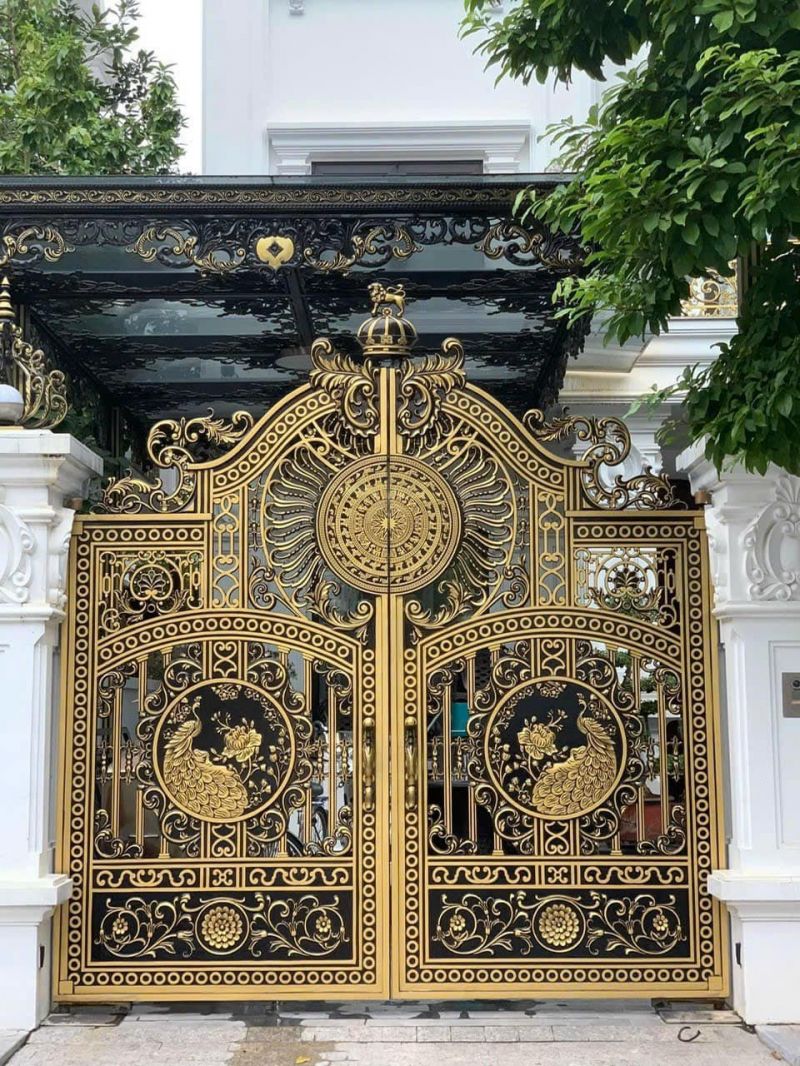 Cổng nhôm đúc Toàn Cầu