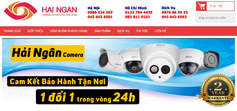 Công ty camera Hải Ngân