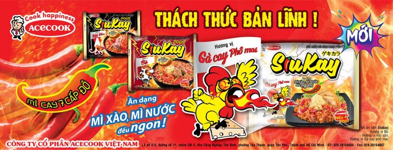 Công ty cổ phần Acecook Việt Nam