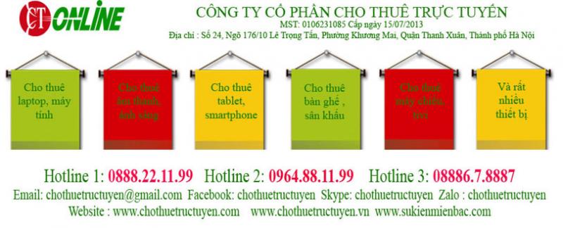 Công ty cổ phần cho thuê trực tuyến