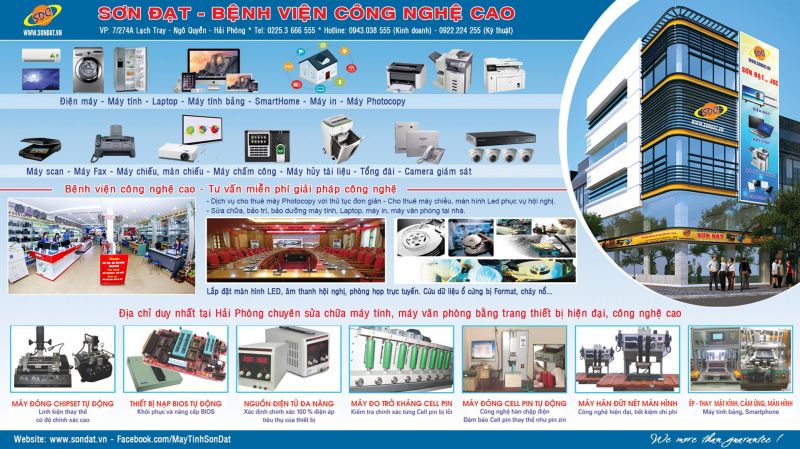 Sơn Đạt - Bệnh Viện Máy Tính