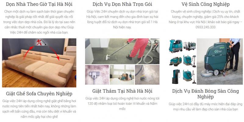 Công ty cổ phần giúp việc nhà 24H