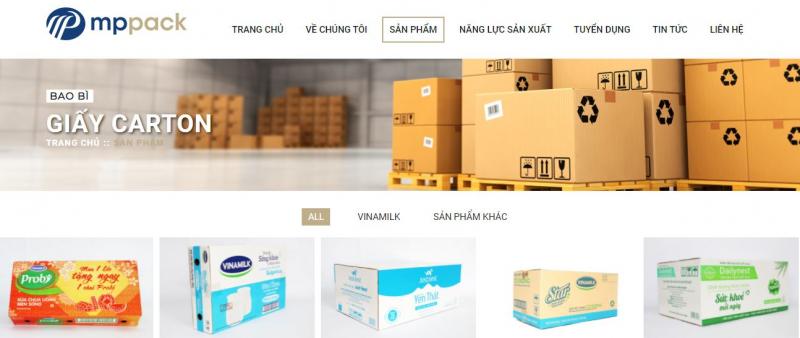 ﻿﻿Công ty cổ phần MP Pack