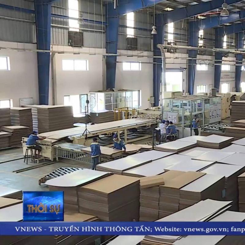 Dây chuyền sản xuất của Công ty Cổ phần MP Pack