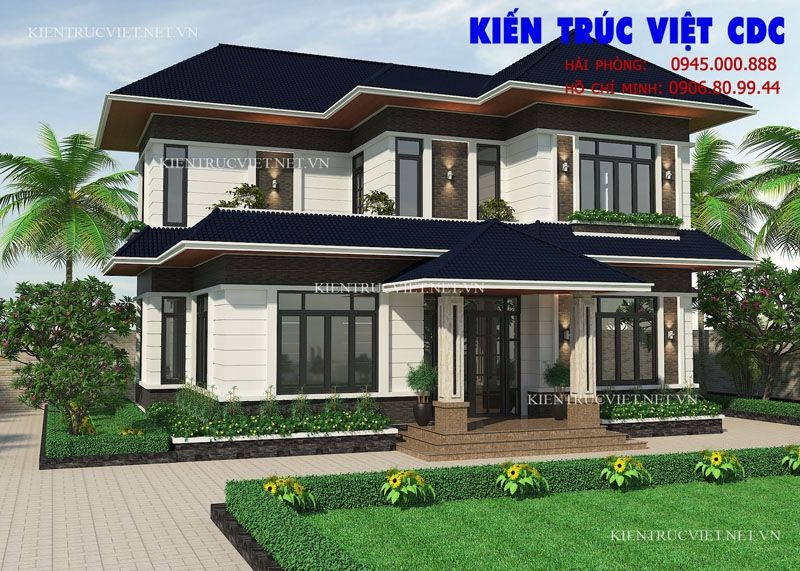 Thiết kế biệt thự tại thành phố Hưng Yên, tỉnh Hưng Yên
