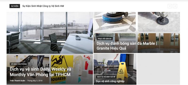 Công ty CP DV Vệ Sinh HM