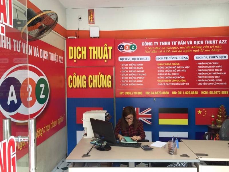 Công ty dịch thuật A2Z