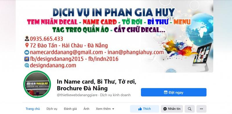 Giao diện chính Facebook