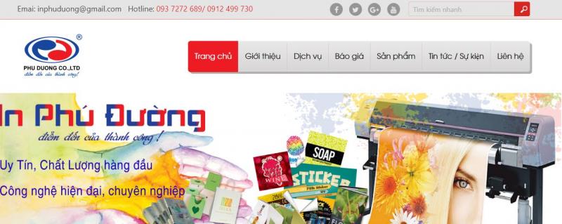 Công ty in Phú Đường