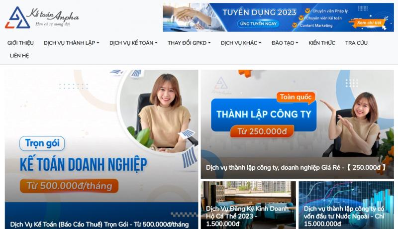 Công ty Kế toán Anpha
