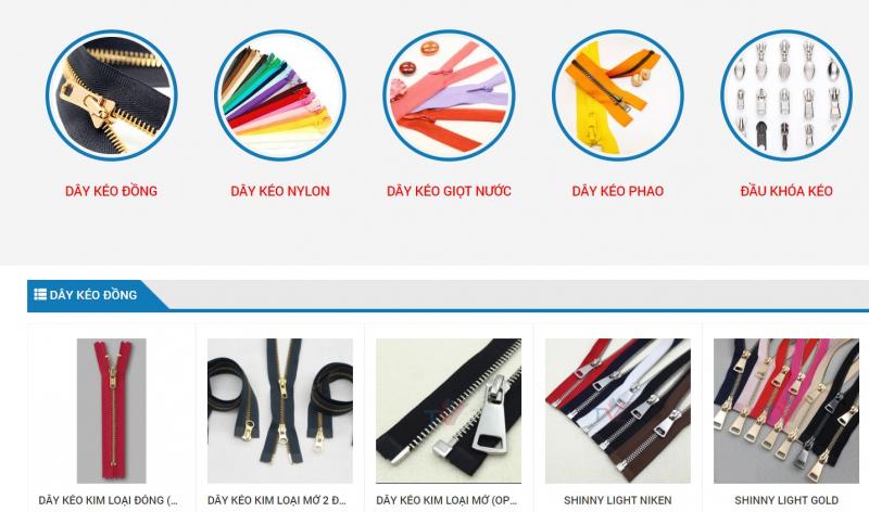 Công Ty Sản Xuất Dây Kéo Thiên Vũ
