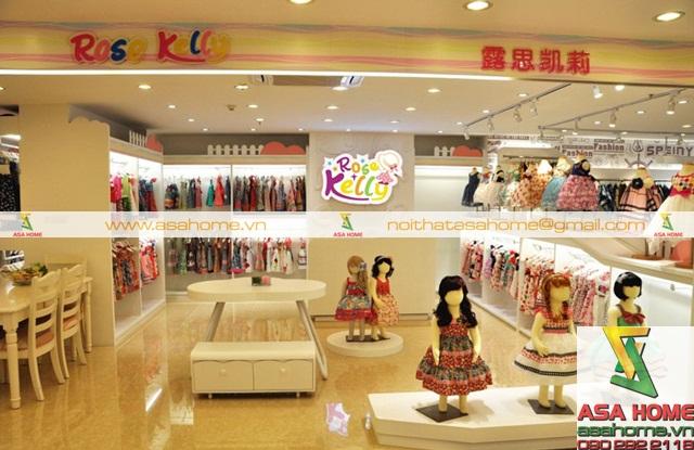 Thiết kế nội thất Shop đồ trẻ em tại quân 1