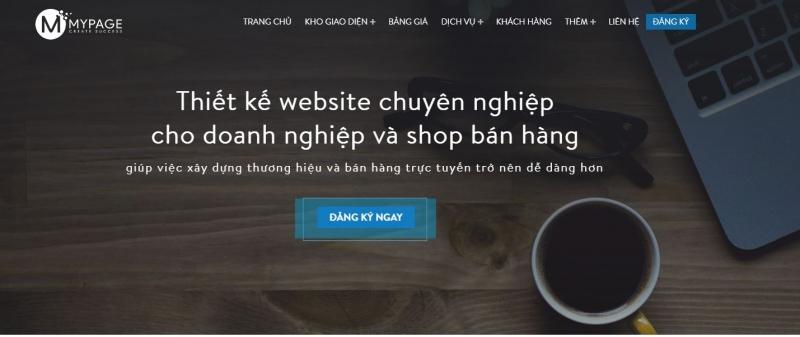 Công ty thiết kế website Mypage