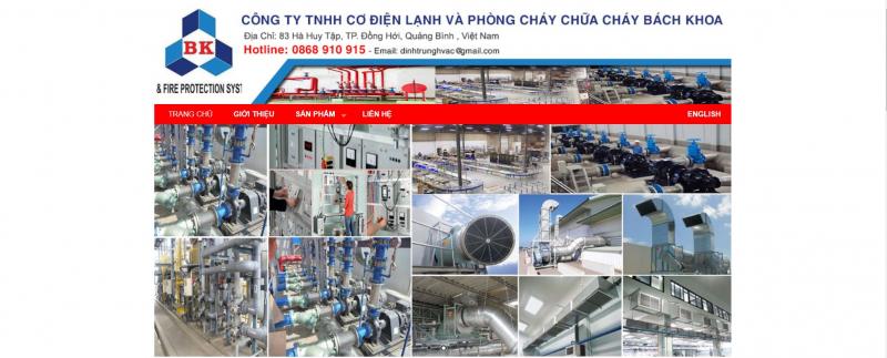 Công ty TNHH Cơ điện lạnh và PCCC Bách Khoa