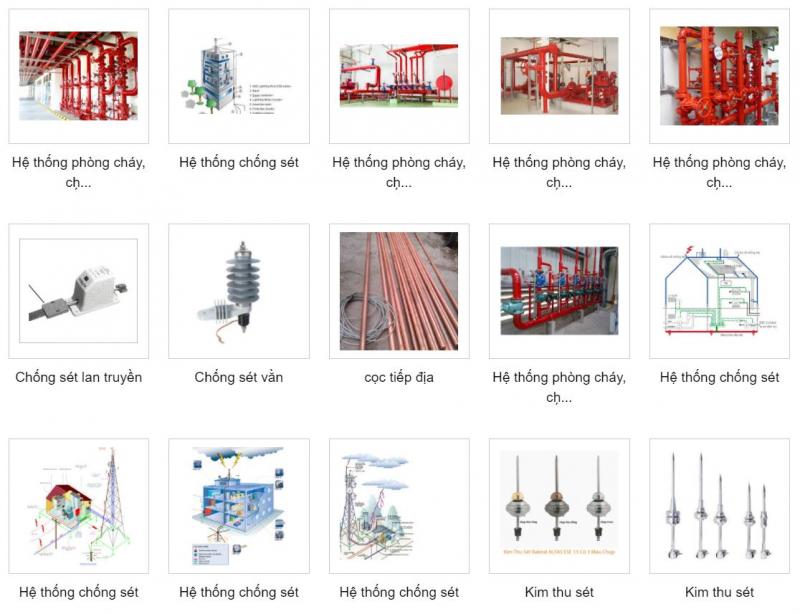 Thiết bị PCCC có sẵn tại Công ty