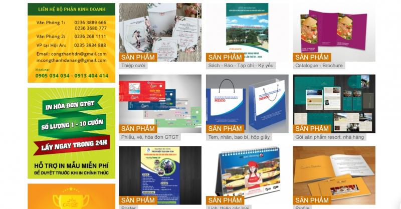 Giao diện website