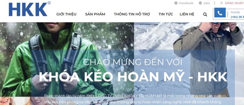Công ty TNHH khóa kéo Hoàn Mỹ