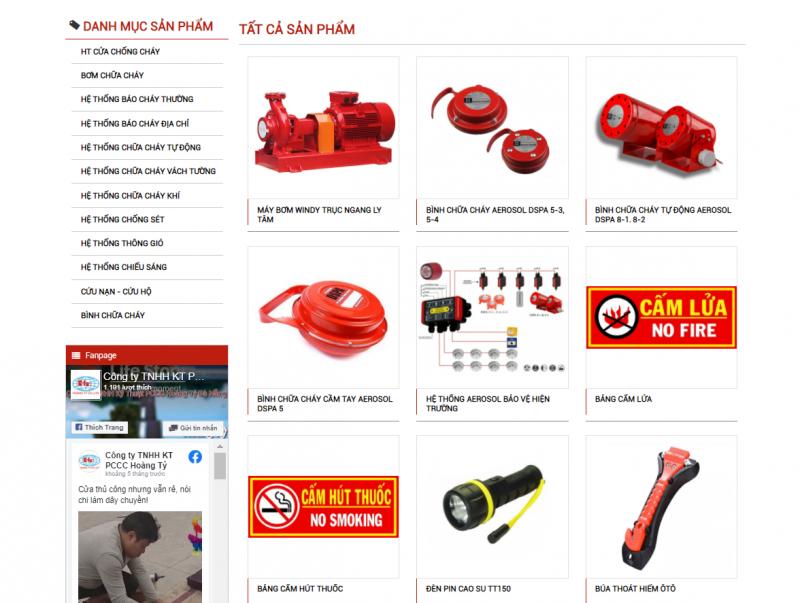 Công ty TNHH Kỹ Thuật Phòng Cháy Chữa Cháy Hoàng Tỷ