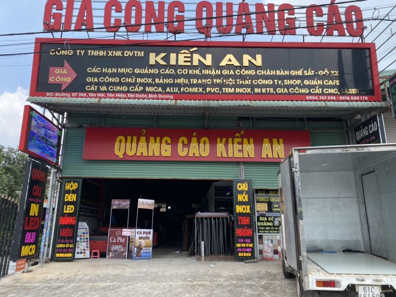 Công Ty TNHH MTV DVTM SX Quảng Cáo Kiến An