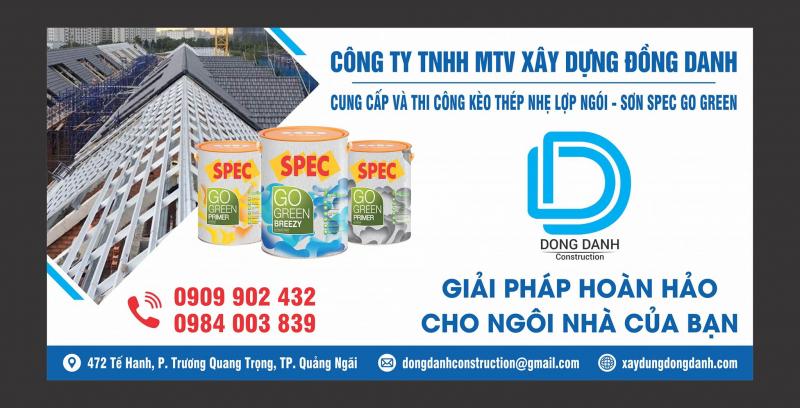 Công Ty TNHH MTV Xây Dựng Đồng Danh