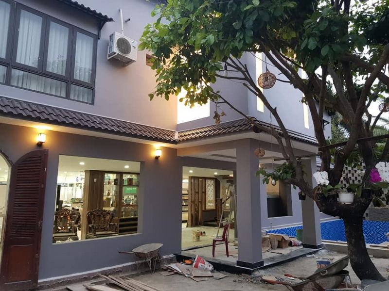 Công trình do VIGLACERA thiết kế và xây dựng đang gần hoàn thiện