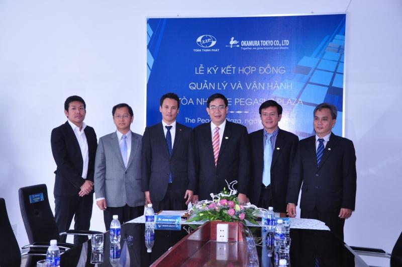 Ký kết hợp tác quản lý dự án của Okamura với đối tác