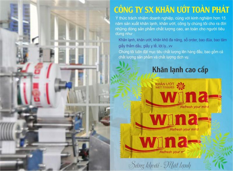 Công Ty TNHH Sản Xuất Khăn Ướt Toàn Phát