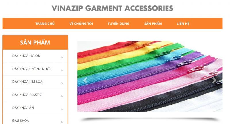 Công ty TNHH Sản Xuất Phụ Liệu May Vinazip