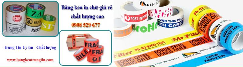 Băng keo Trung Tín, thương hiệu Uy tín