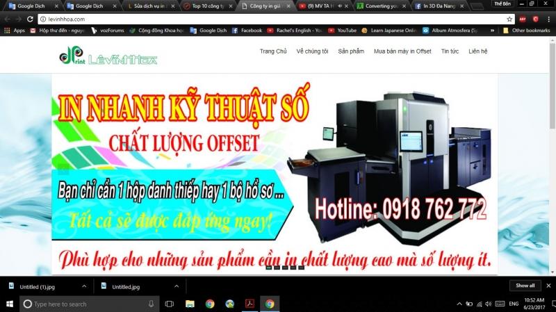Công ty TNHH Thiết Kế In Ấn Lê Vĩnh Hòa
